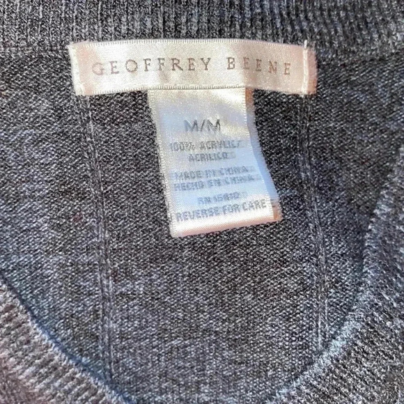 Knit Sleeveless Sweater Vest Grid - Picture 5 of 5